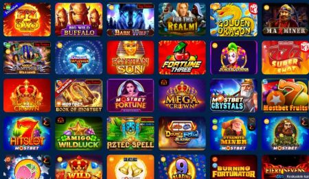 Mostbet Casino kolikkopelit