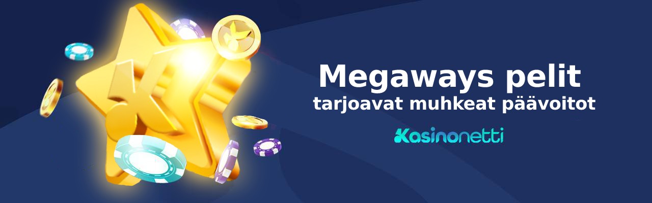 Megaways-pelit tarjoavat muhkeat päävoitot