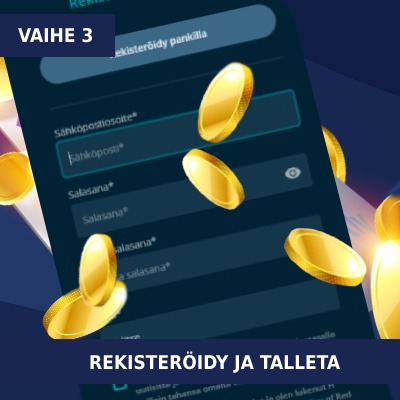 Rekisteröidy ja talleta uudelle nettikasinolle