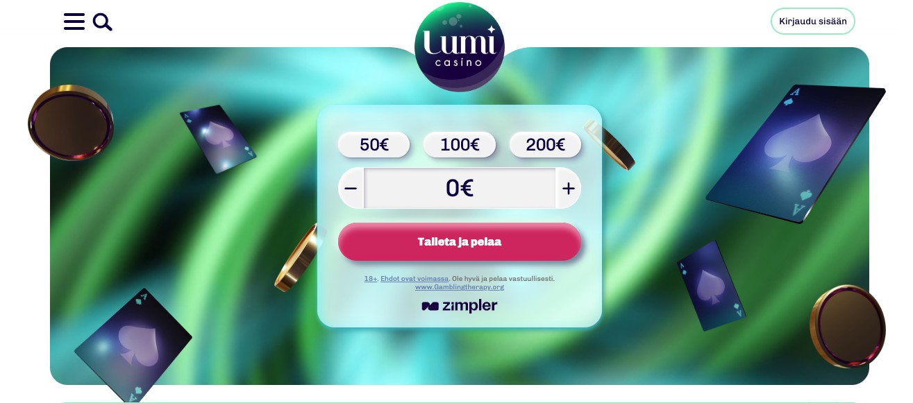 Lumi Casino uusi pikakasino