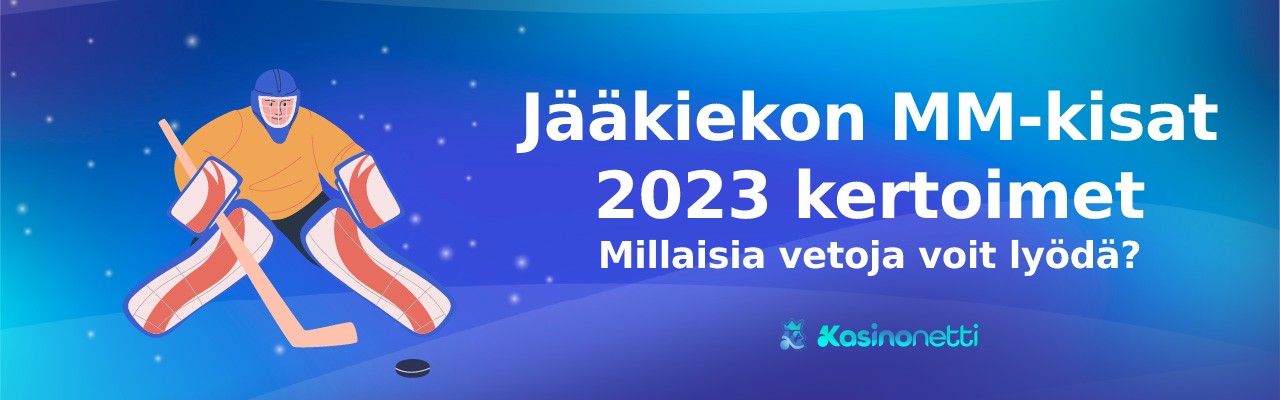 Jääkiekon MM-kisat - millaisia vetoja voit lyödä?