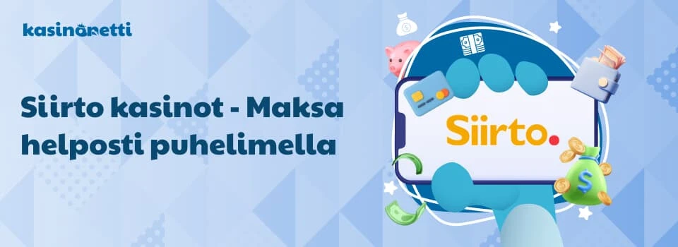 siirto kasinot talletus puhelimella