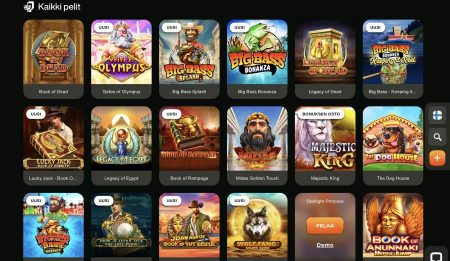 Cashwin Casino kolikkopelit
