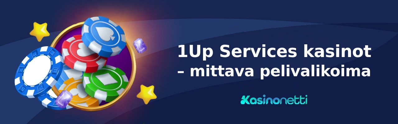 1Up Services kasinot - mittava pelivalikoima