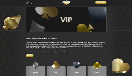 Blackjack City VIP-ohjelma