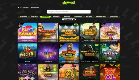 Spinero Casino kolikkopelit