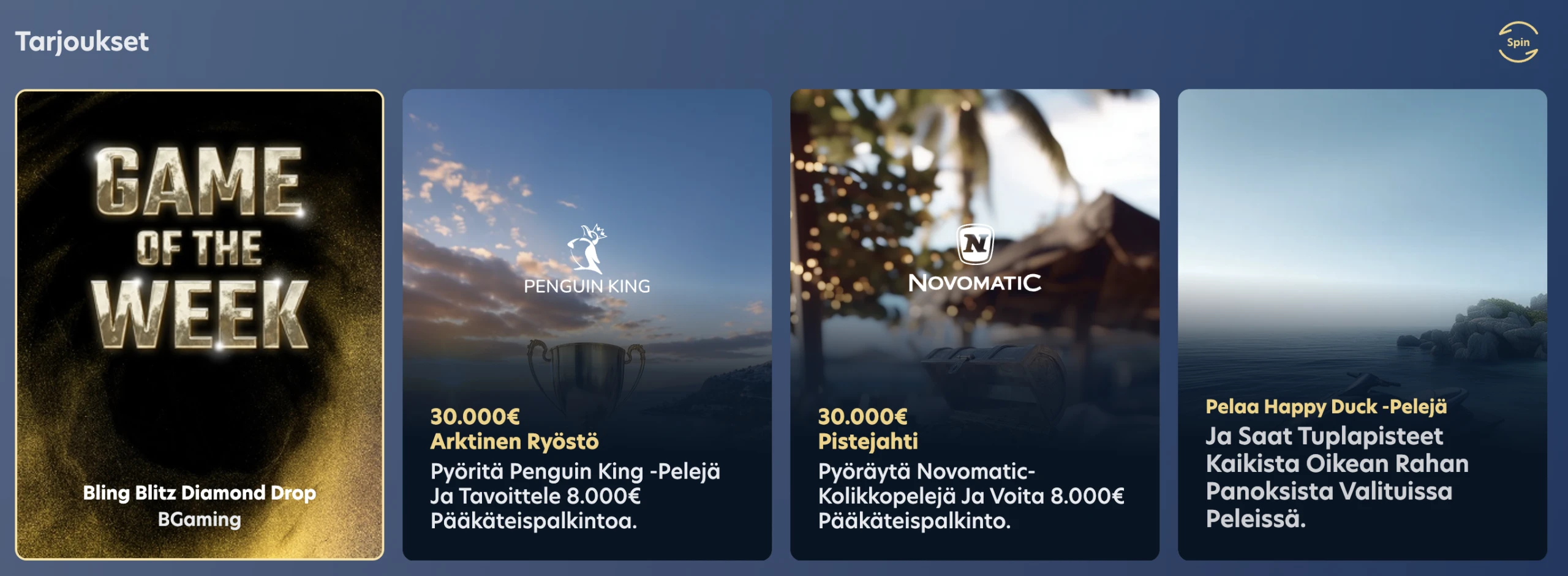 Lucky Dreamsin monipuolinen bonustarjonta