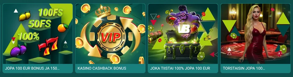 Vivatbetin tarjoukset kasinopelaajille