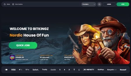 Bitkingz Casino etusivu