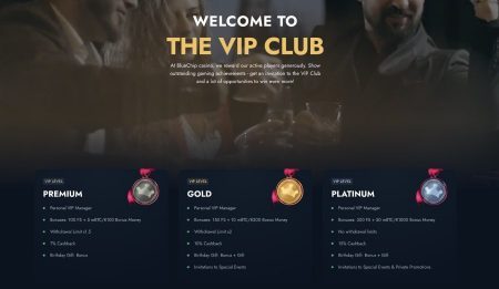 BlueChip Casino VIP-klubi