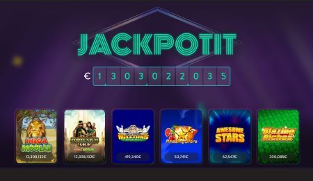 Dunder Casino jackpot-pelit