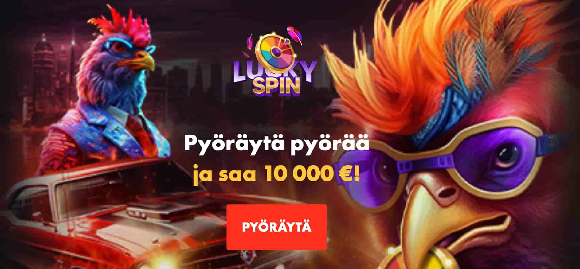 Rooster Bet onnenpyörä