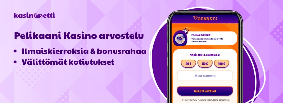 Pelikaani kasinoarvostelu ja kokemuksia