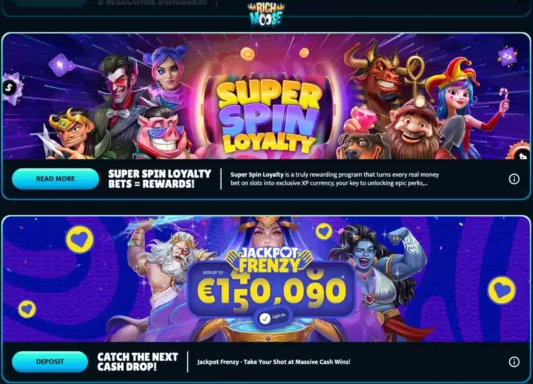 Rich Moose Casino bonuksia