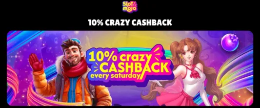 Slot Mojo Casino cashback