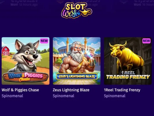 Slot Wish Casino pelitarjona