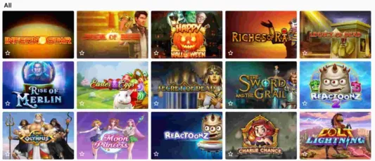iWin Fortune Casino pelit
