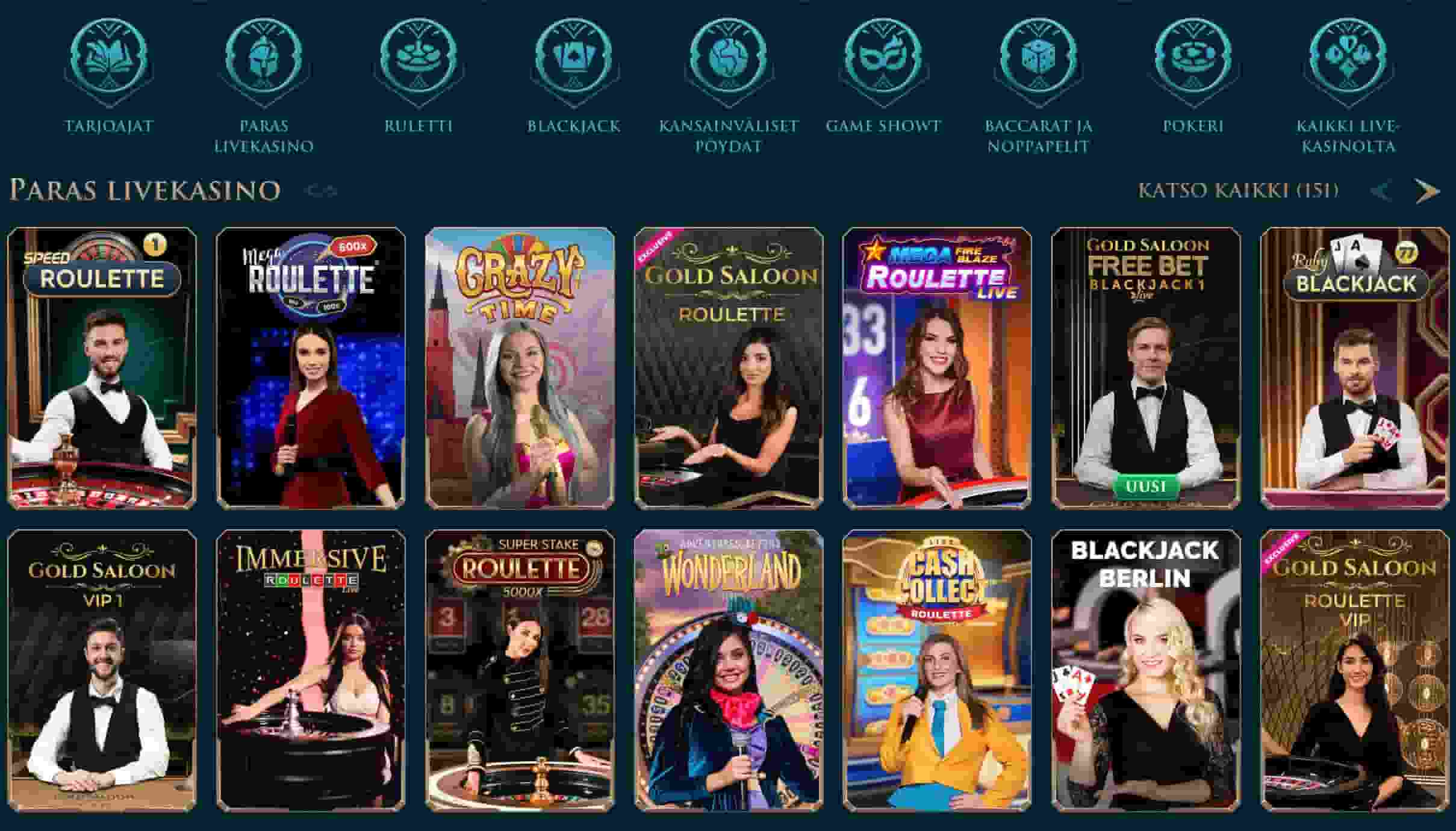 Slotuna Casino livekasino