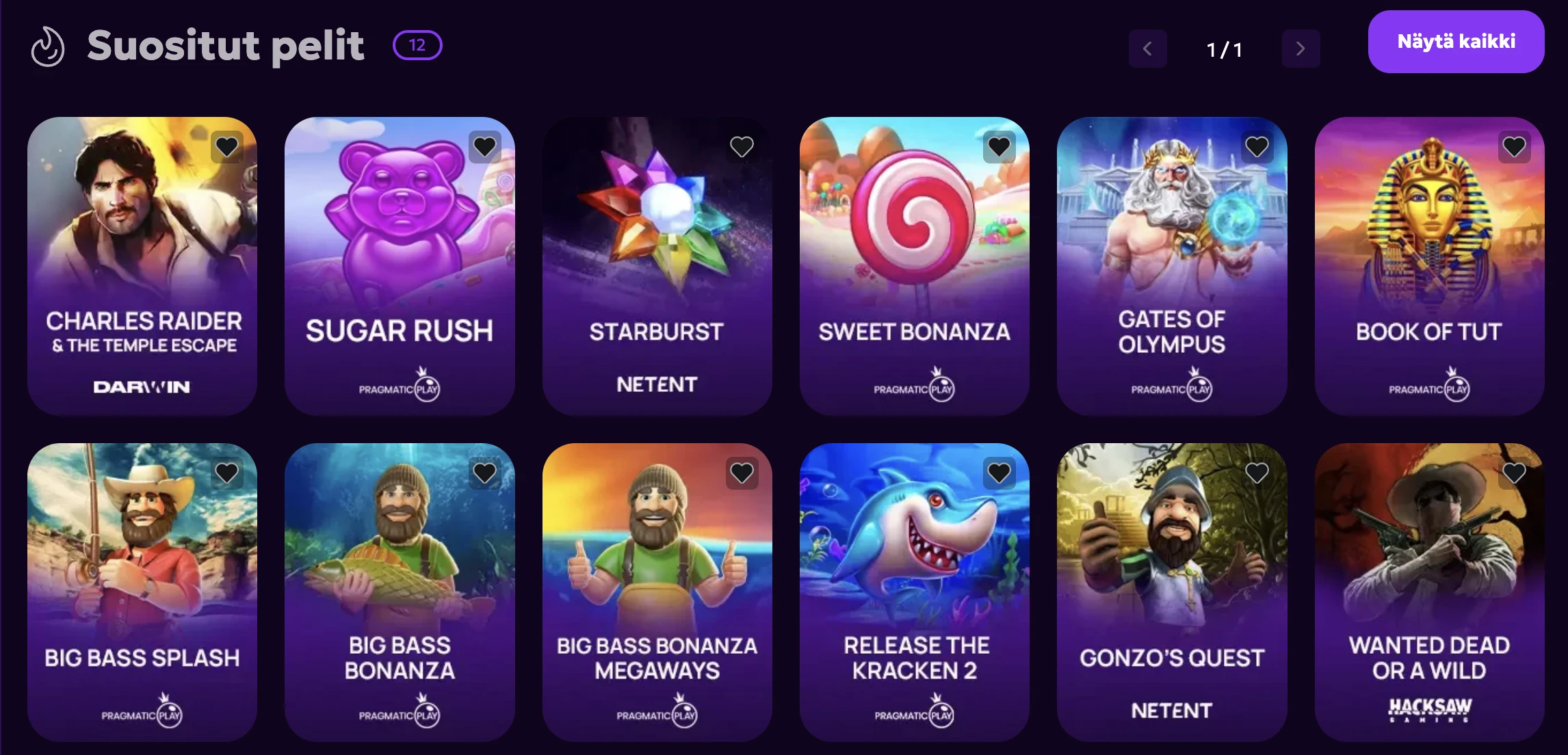 weezybet casino valikoima suosituimpia kolikkopelejä kasinolla