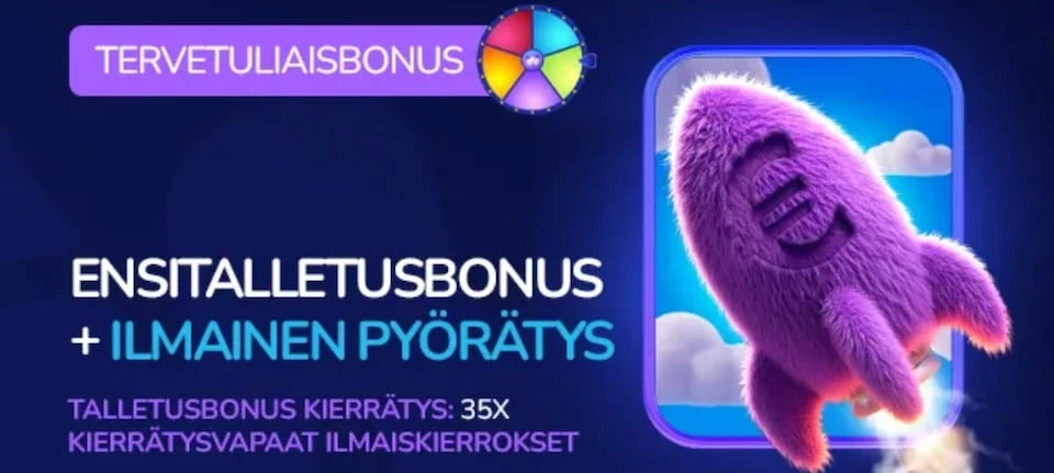 Weezybet Casinon ensitalletusbonus