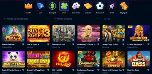 RioAce Casino pelit