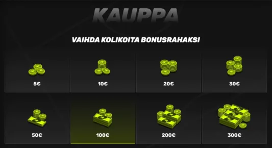 Sportuna Casino kauppa