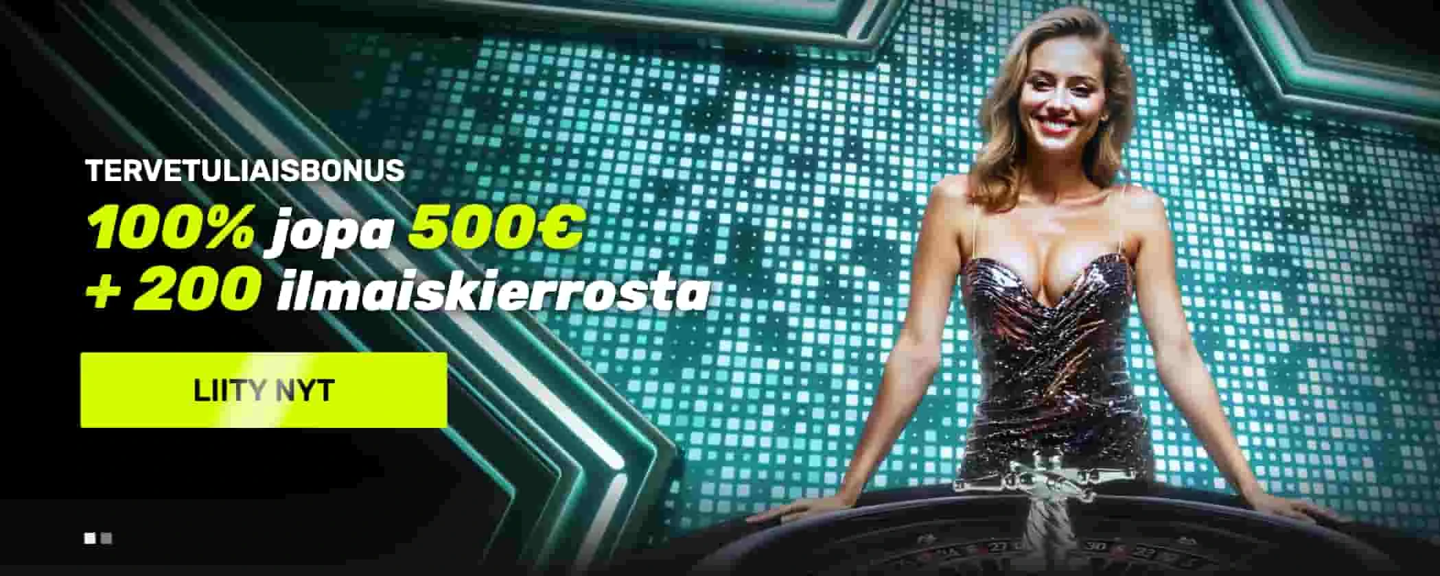 Sportuna Casino tervetuliaisbonus