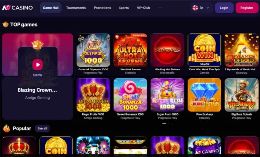 NV Casino pelit