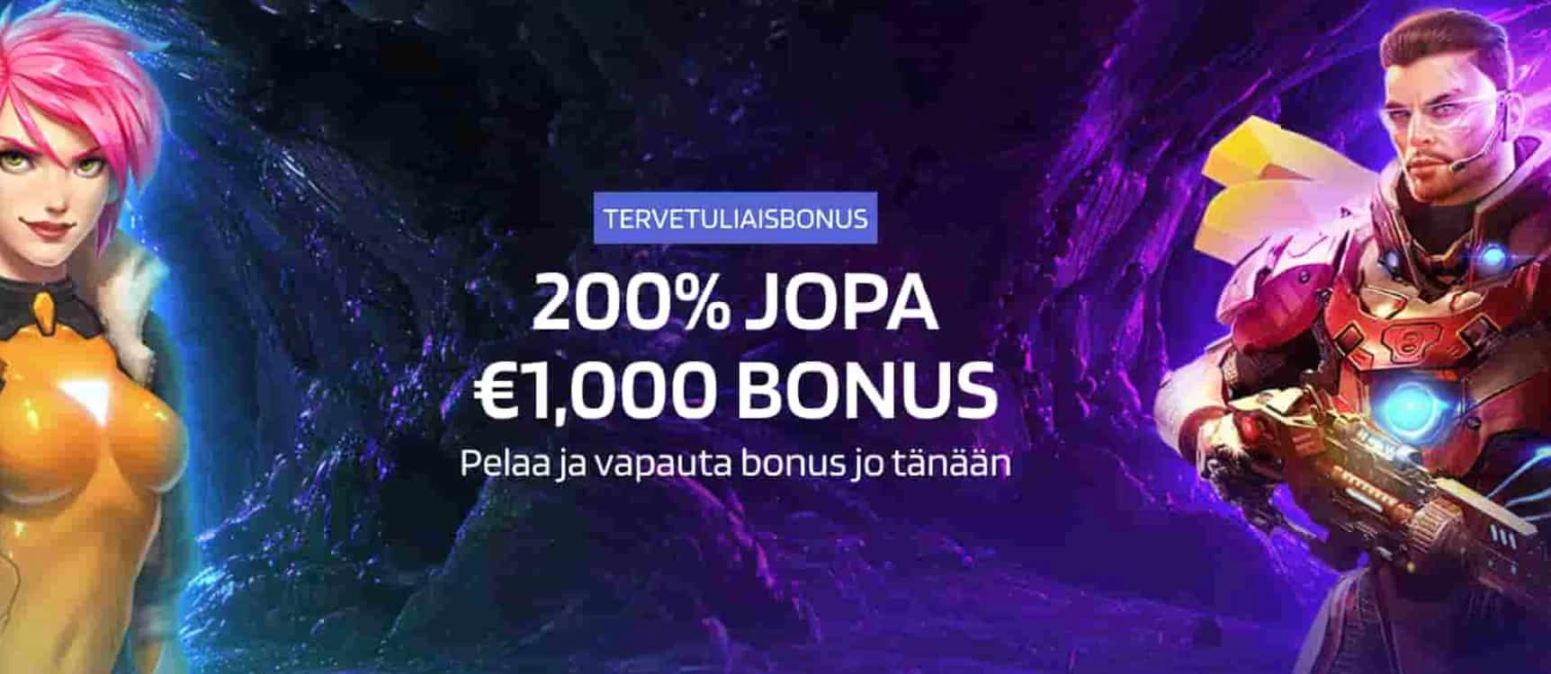 Lyrabet tervetuliaisbonus