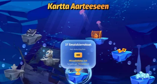 WinShark Casino aarrekartta