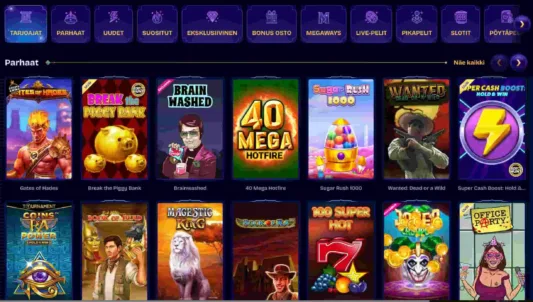 Wishwin Casino kolikkopelit