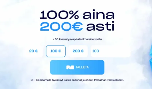 PelaaNyt Casino talletus