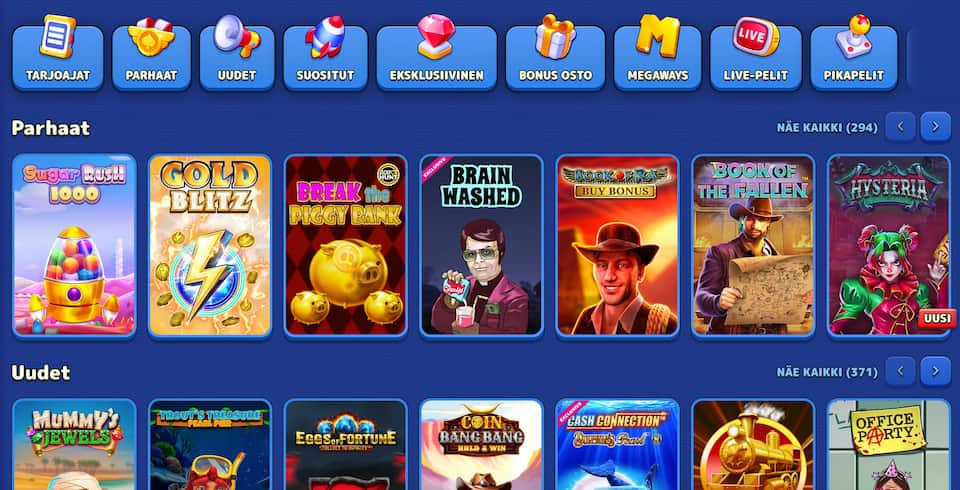 Pistolo Casinon kolikkopelit