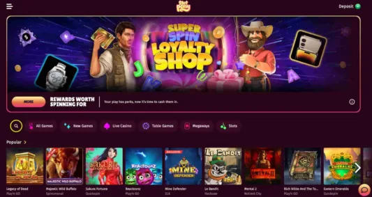 Slot Pony Casino etusivu