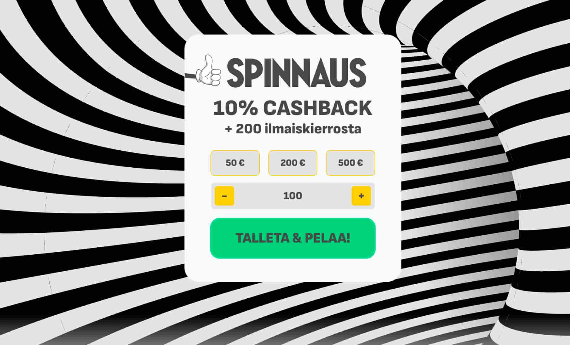 Spinnaus Casino talletus