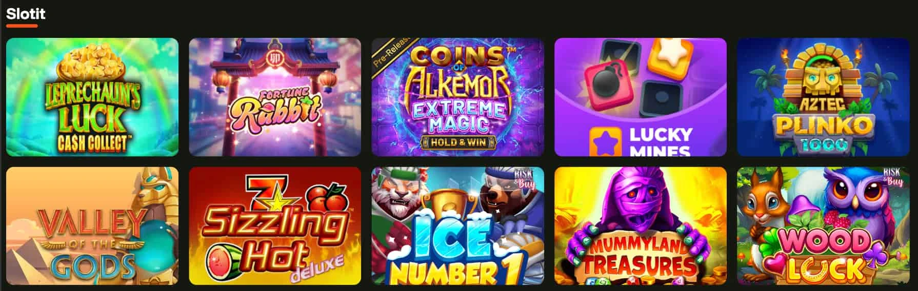 Bets Bunny Casino slotit