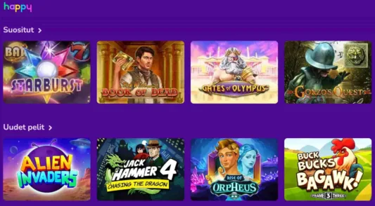 Happy Casino pelit