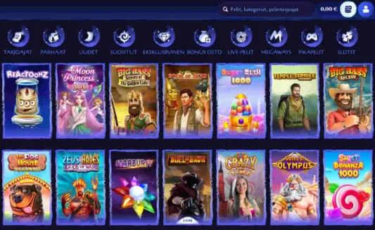 Spinight Casino pelit