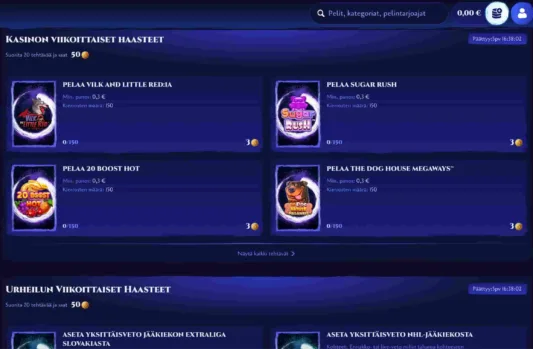 Spinight Casino haasteet