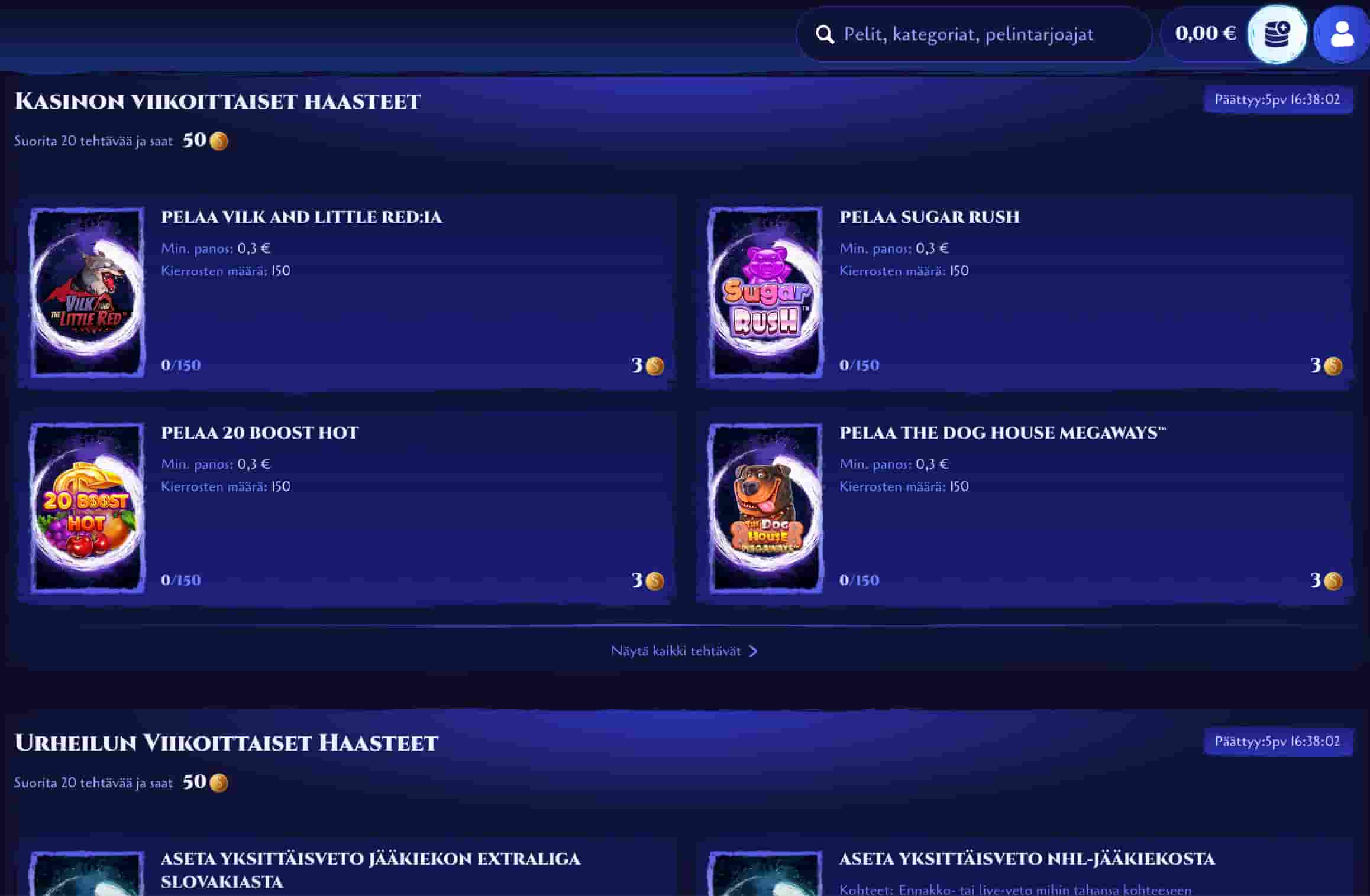 Spinight Casino haasteet