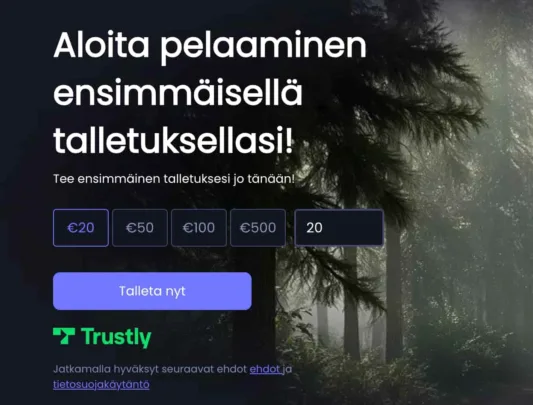 Winissimo Casino talletus