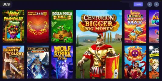 Winissimo Casino pelit