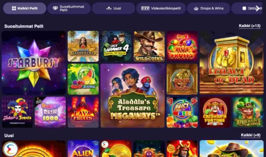 PlayOro Casino pelit