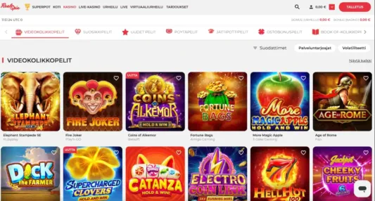 RealSpin Casino pelit