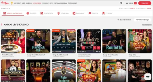 RealSpin Casino live