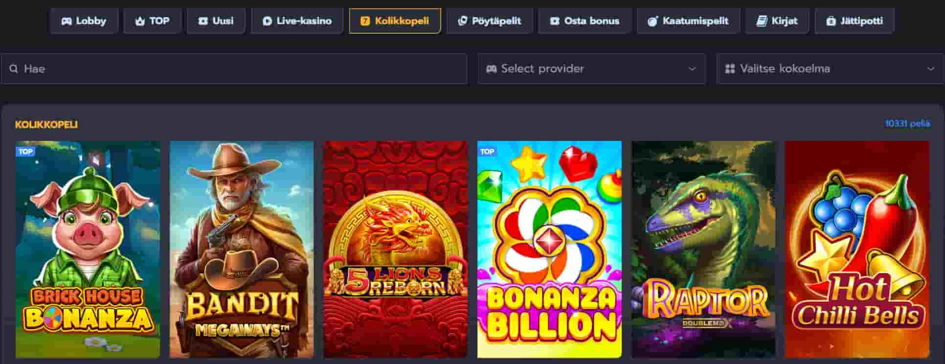 Flappy Casino kolikkopelit