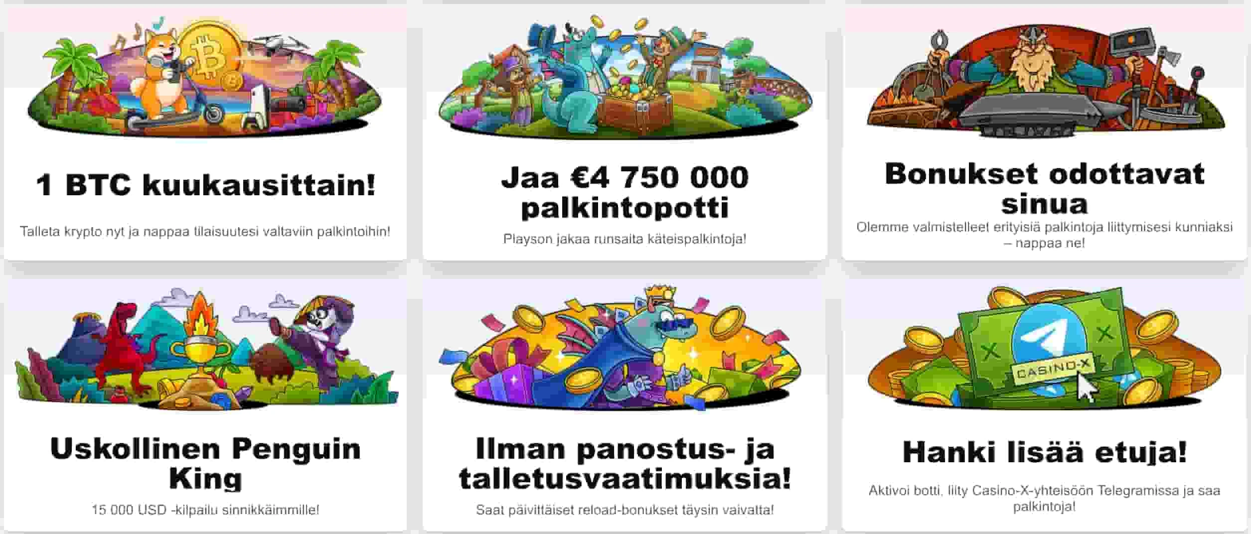 Casino-X kampanjat