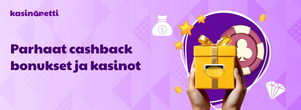 Parhaat cashback bonukset ja kasinot