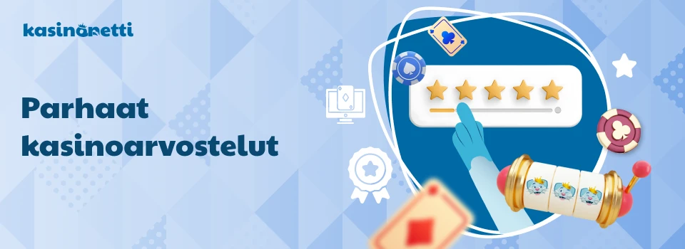 Parhaat nettikasinot ja kasinoarvostelut Kasinonetiltä