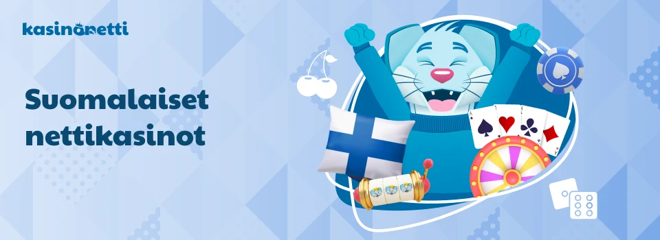 Kasinonetti listaa suomalaiset kasinot